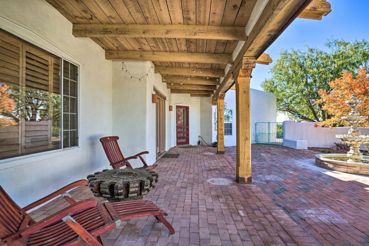 Las Cruces Home La Casa Blanca With Courtyard Exterior foto